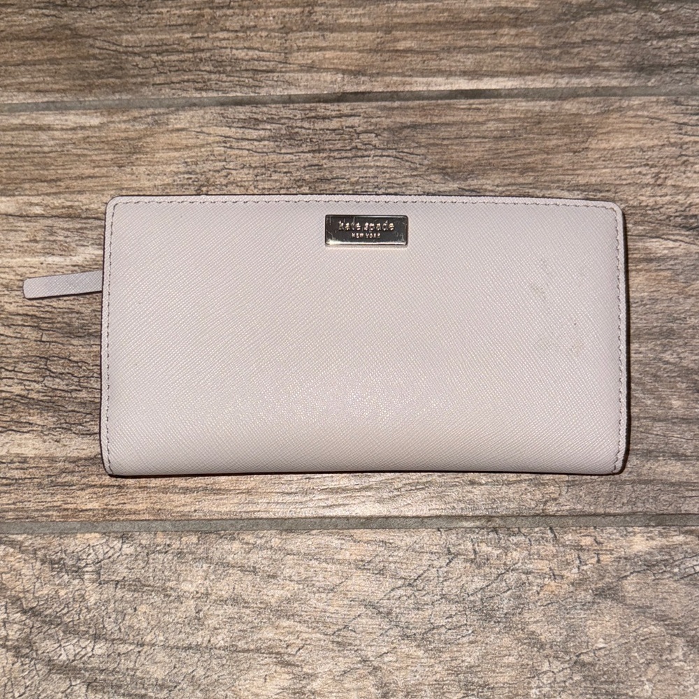 Kate Spade Light Gray Wallet